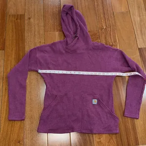 Carhartt Women's Relaxed Fit Heavyweight Long-Sleeve Hooded Thermal Shirt Sz XS thumbnail 8
