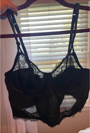 Auden Lingerie Target Black Lace Bra thumbnail 2