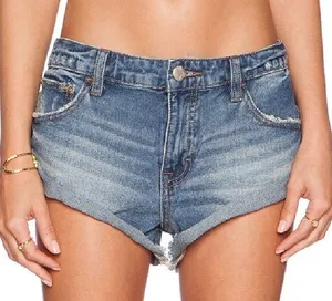 Free People Low Rise Cut Off Shorts thumbnail 1