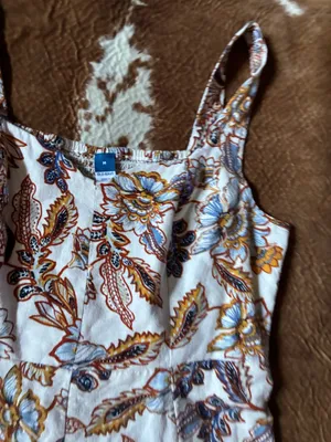 Women's Floral Print Midi Dress from Old Navy size medium thumbnail 3