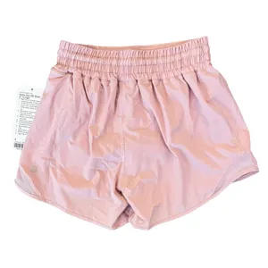 Lululemon Hotty Hot High Rise Shorts Women’s Size 4 Pink Haze 4” Lined Run NEW thumbnail 4