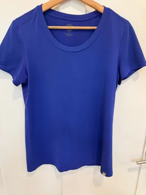 REI Women’s Short Sleeve Scoop Neck Tee - Royal thumbnail 1