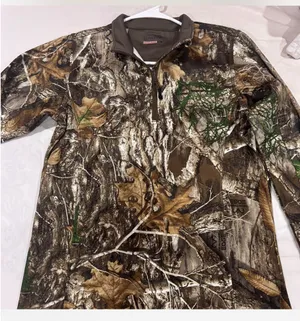 Magellan Outdoors Hunt Gear Women's Eagle Pass Tech Mesh half zip WORN ONCE thumbnail 2
