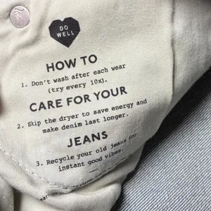 Madewell High Rise Balloon Tapered Jeans Medium Wash 26T Tall NB081 thumbnail 13