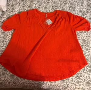 Free People V-Neck Short Sleeve Tunic thumbnail 1