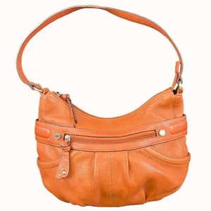 Tignanello Women's Orange Leather Purse/Shoulder Bag SKU 5291 thumbnail 1