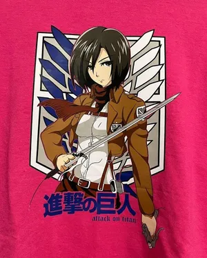 ATTACK ON TITAN Anime Graphic Tee NWOT Unisex T-Shirt Adult Sz M thumbnail 4