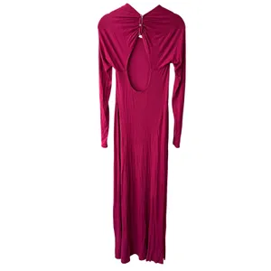 Free People Beach Night Out‎ Maxi Dress NWT Small Wine Red thumbnail 7