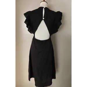 CHARLIE HOLIDAY Ruffled Cover-Up Midi Dress thumbnail 8