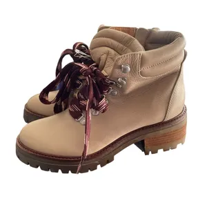 gentle souls Kenneth Cole Brooklyn 2.1‎ Combat Boots 8 Cream thumbnail 4