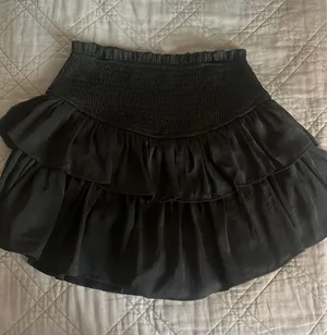 North End Black mini ruffle skirt thumbnail 1