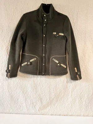Burton Jacket Size M Women's Zip Up Fleece Green Vintage Jacket Outdoor Warm thumbnail 3