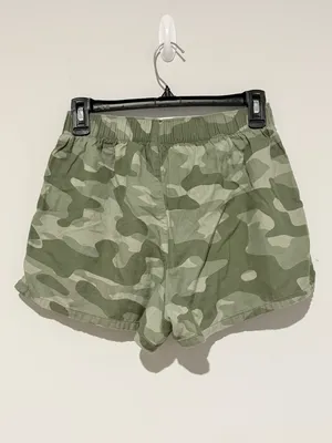Wild fable Camo boxer Elastic Waist‎ Women’s Lounge Shorts Olive Camo small thumbnail 3
