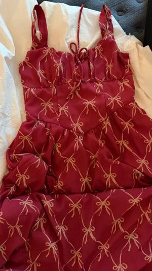 Midi dress Red Size M thumbnail 1