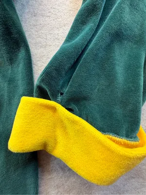 Vintage Green Bay Packers Game Day Moretz Velour 1/4 Zip Pullover XL NFL thumbnail 8