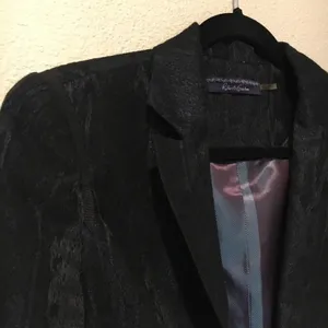 Robert Graham black blue metallic blazer 8 thumbnail 3