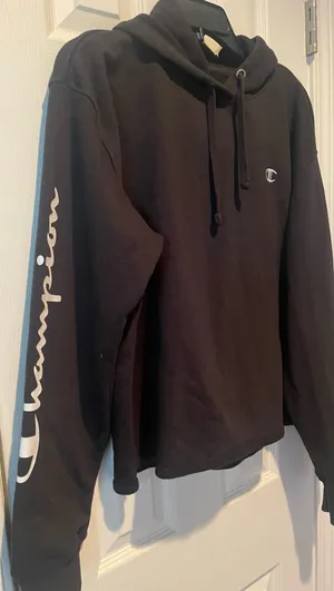 Champion Black hooded sweatshirt, Size XL, $22, B52 thumbnail 2