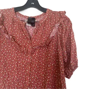 Christy Dawn Dress Emilia‎ Floral Midi Cotton Rooibos Harvest S EUC thumbnail 4