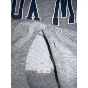 John Galt Silver New York Oversized Hoodie Women OS Cotton Pullover thumbnail 5
