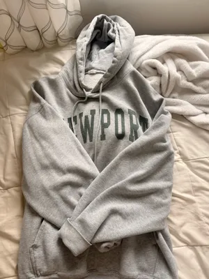 John Galt Hoodie Brandy Melville Grey thumbnail 3