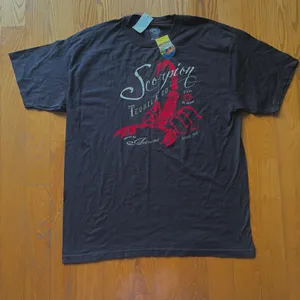 NWT Scorpion Tequila Co. Vintage Tee Shirt Gray Size XL thumbnail 1