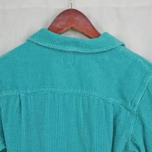 LL Bean Women's Corduroy Relaxed Button Down Heavy Shirt Small thumbnail 5