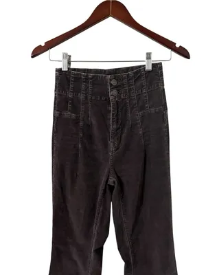 FREE PEOPLE We The Free Jayde Corduroy High Rise Wide Leg Pants thumbnail 6