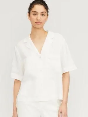 Linen Workwear button down shirt thumbnail 1
