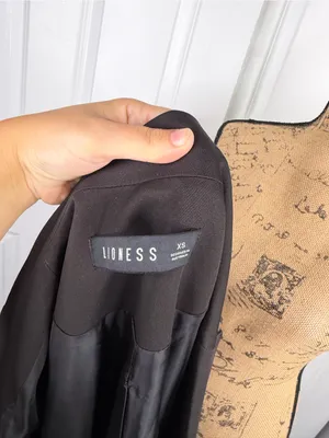 Lioness XS Black Cutout Blazer Mini Dress Tuxedo Long Sleeve NWOT thumbnail 9