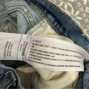 Abercrombie & Fitch Curve Love The 90's Straight Ultra High Rise‎ Size 26/2R thumbnail 5