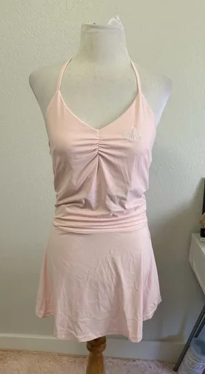 Alo Baby Pink Skirt Yoga sets thumbnail 1