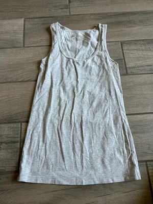 Felina Light Grey Scoop Neck Tank Top thumbnail 1