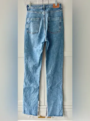 Zara Light Blue Bootcut Jeans - Women's thumbnail 6