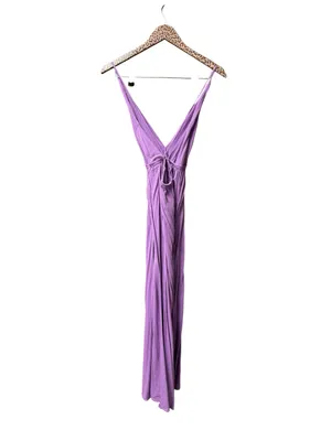 Indah River Triangle Sleeveless Long Maxi Dress Violet Purple Small Beachy Boho thumbnail 6