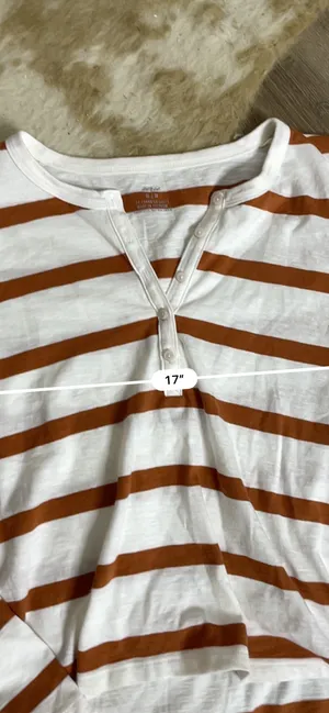 Aerie Striped Henley Long Sleeve Top thumbnail 3