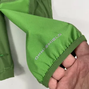 Columbia Jacket Womens Medium Green Omni-Shield Hooded Zip Softshell Windbreaker thumbnail 3