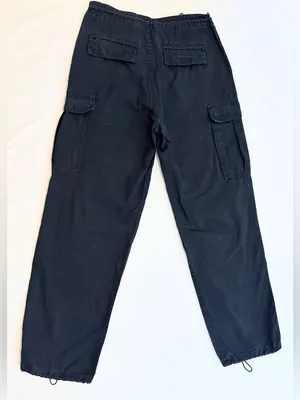 Brandy Melville Jemma Cargo Pants – Black thumbnail 4