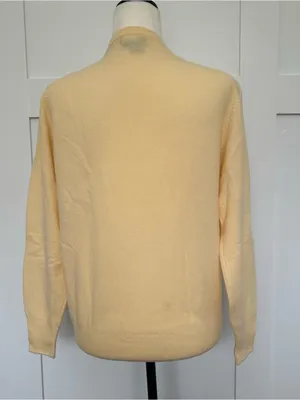 Vintage Butter Yellow Wool Sweater thumbnail 4
