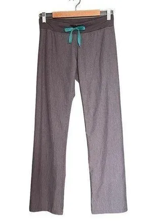 Figs Livingston Basic Scrub Pants Yoga Waistband Straight Leg Gray Size XXS 2XS thumbnail 1