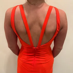 Red cocktail dress thumbnail 2
