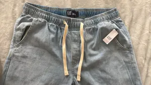 Gap high-rise wide leg tie jeans thumbnail 8