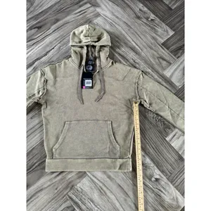 ALPHALETE Women’s Terry Oversized Hoodie - Smokey Quartz ,Size XS thumbnail 4