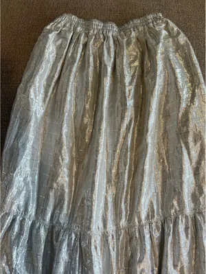 Vintage Bila of California Silver Skirt thumbnail 2