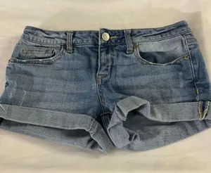 Aeropostale MIDI Denim Short Size 4 Blue thumbnail 1