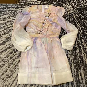 Zimmermann Rhythmic Knot Cut-Out Minidress size 0 thumbnail 9