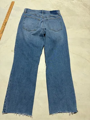 Abercrombie & fitch the ankle straight ultra high rise Jeans 28/6R thumbnail 8