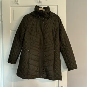 Marc Andrew New York Olive Puffer Coat thumbnail 1