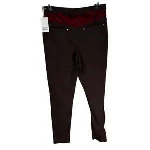 Unique Vintage Brown Velvet Studded Western Style Pants XL 14‎ thumbnail 8