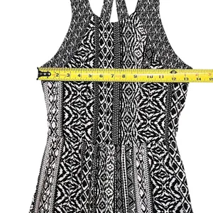 American Eagle Dress Women's 00 Black Halter Fit & Flare Sundress Pockets Summer thumbnail 6