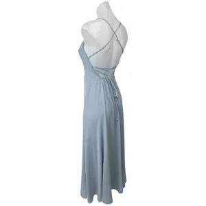 Show Me Your Mumu Godshaw Goddess Blue Maxi A-line Bridesmaid Dress Gown Size S thumbnail 5